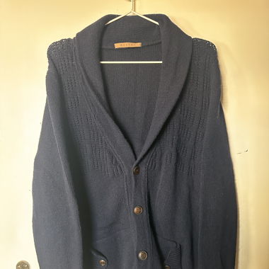 wool and cashmere cardigan