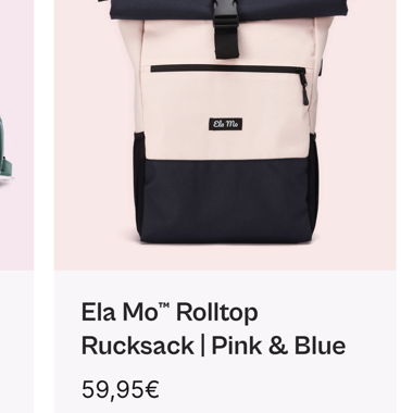 Ela Mo backpack