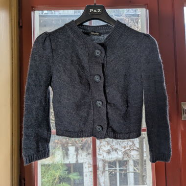 Cardigan Sinéquanone Paris in alpaca e misto lana