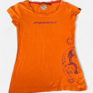 Orange Dynafit Graphic Tee