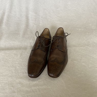 Scarpe Derby da Uomo Marroni