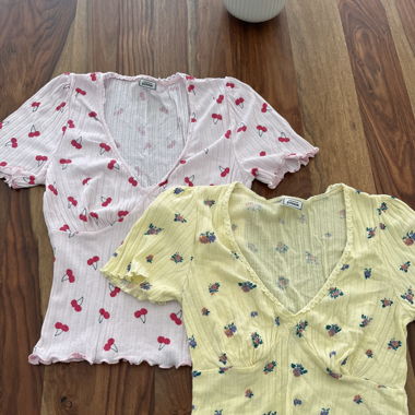 Lot de 2 T-shirt imprimés