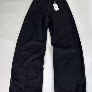 Jeans Balloon noirs Mango