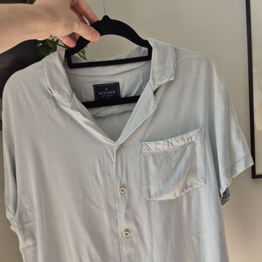 Bluse Blau - Mustique - Nachhaltig