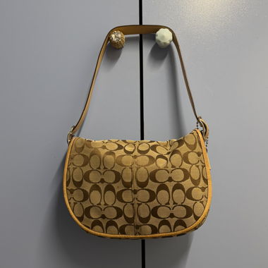 Sac bandoulière Coach avec logo