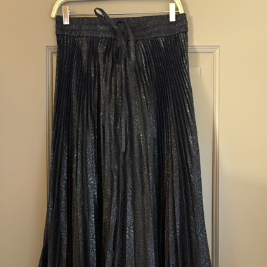 valentino garavani plissé skirt