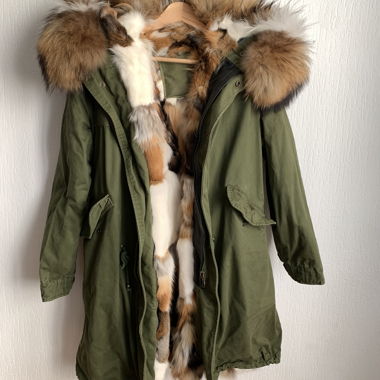 Parka Mr & Mrs Italy con pelliccia removibile