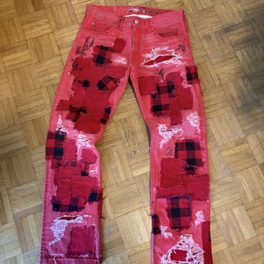 Jeans Levi’s red custom 506 