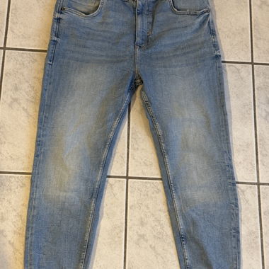 Zara slim jeans light blue