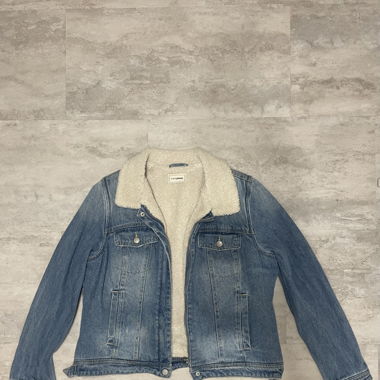 Jeansjacke gefüttert