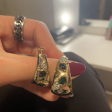 Ohrringe Farbe gold 