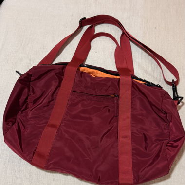 Borsa da viaggio duffle bordeaux