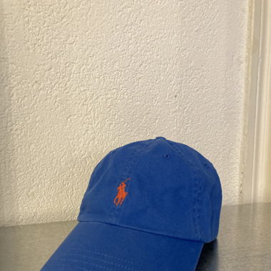 Polo Cap Blau Orange