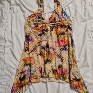 Y2K Colorful Women's Top with Straps