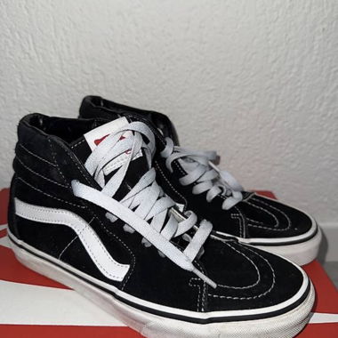Vans Sk8-Hi Noir/Blanc T. 38