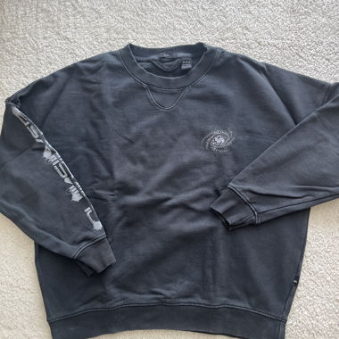 Sweat Quiksilver avec impression au dos