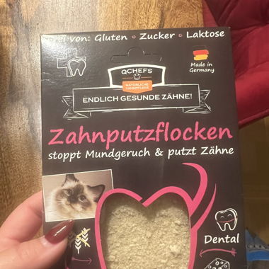 Zahnputzflocken