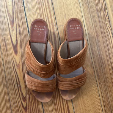 Mules à talon Laurence Dacade