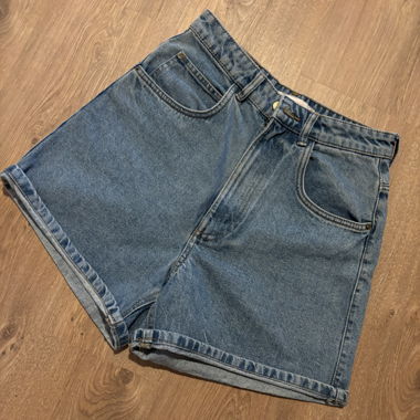 Pantaloncini in jeans blu