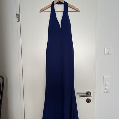 Blue Evening Dress Holder