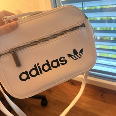 White Adidas crossbody bag