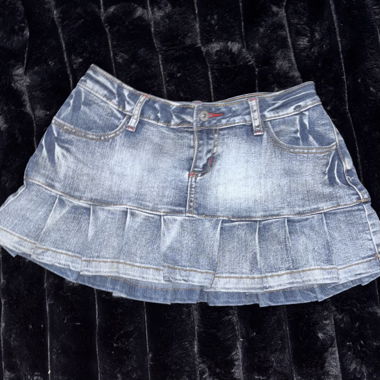 Jupe en jeans vintage 