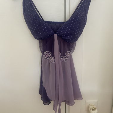 Babydoll lila und blau