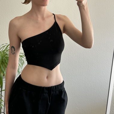 Top nero elegante ASOS