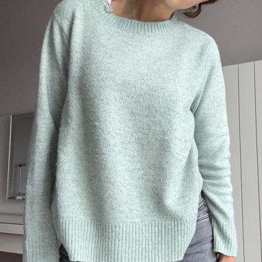 PULLOVER TÜRKIS
