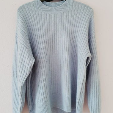 Cozy blue sweater size M H&M