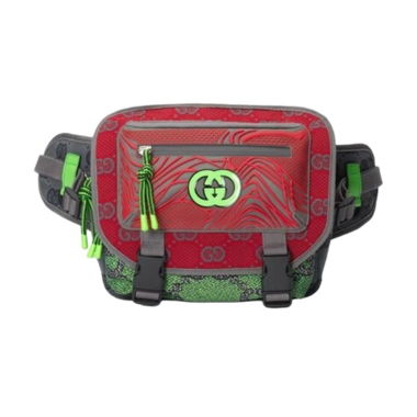 Gucci GG Allover Camera-Bag Backpack Detachable
