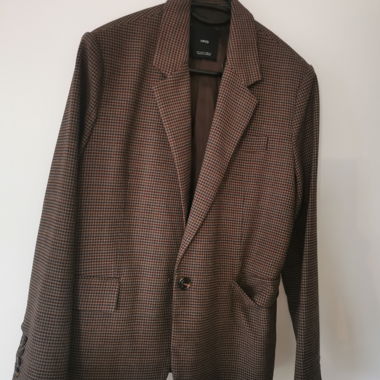 Blazer à carreaux