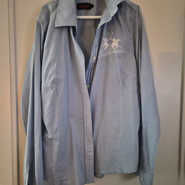 Camicia La Martina azzurro chiaro