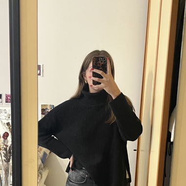 Monki high neck jumper