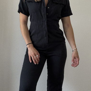 Combinaison utilitaire à manches courtes Urban Outfitters