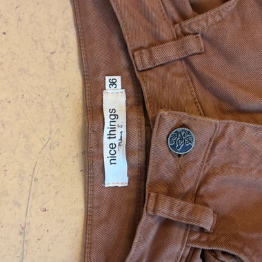 Pantaloni da donna marroni Gr. 36