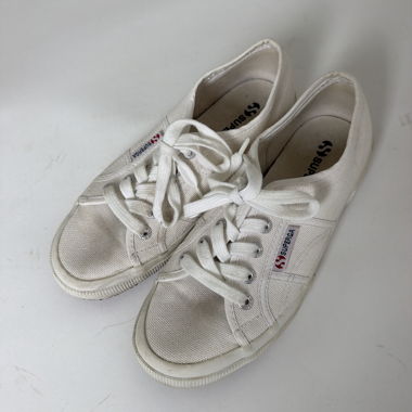 Baskets Superga en toile blanche