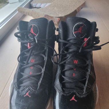 Jordan 6 Rings 'Black Gym Red