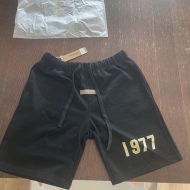 Essentials 1977 Black Shorts