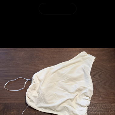 white asymetrical body zara