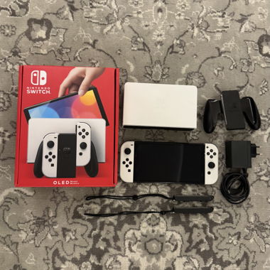 Nintendo Switch modèle OLED blanc