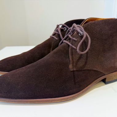 Manfield Chukka Boots brown suede – EU 43