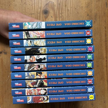 One Piece Manga Sammlung Band 1-10