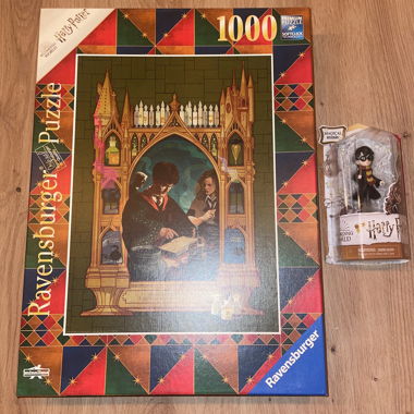 Puzzle di Harry Potter con una figurina 