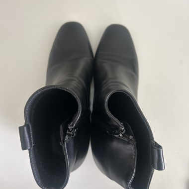 Black ankle boots