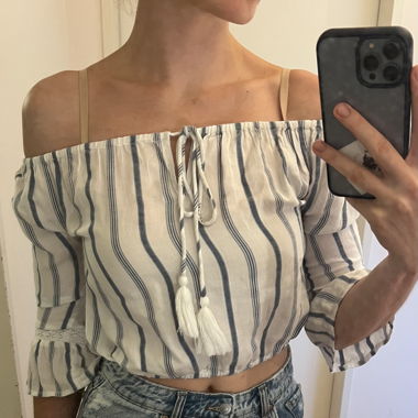 Offshoulder Sommer Bluse