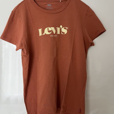 T-shirt Levi's orange rouille