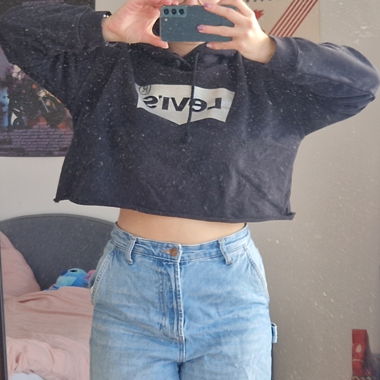 Levi's crop top sweater