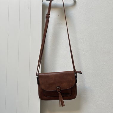 Sac en cuir marron