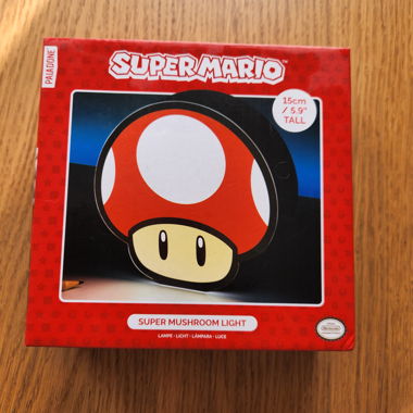 Super Mario Pilz Lampe OVP